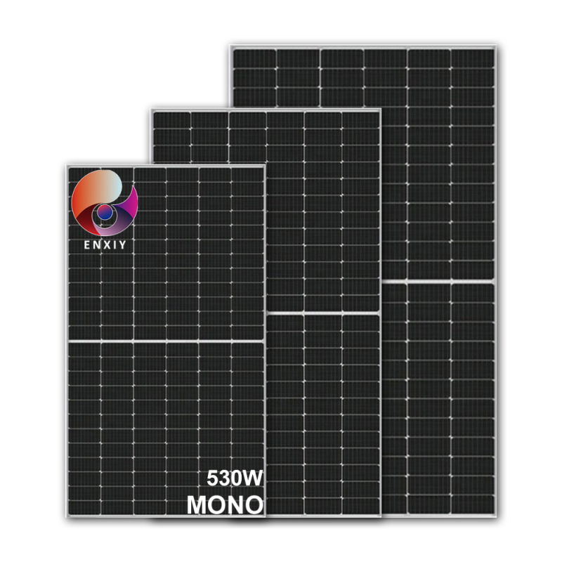 Wholesale A Grade Solar Module 530w 540w 550w Bifacial Mono Half Cell Solar Panel