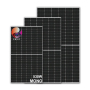 Wholesale A Grade Solar Module 530w 540w 550w Bifacial Mono Half Cell Solar Panel