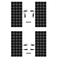 Wholesale A Grade Solar Module 530w 540w 550w Bifacial Mono Half Cell Solar Panel