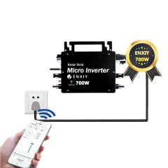 Solar Mini Inverter Manufacturing Factory Price Grid Tie Micro Inverter With Wifi 600W 700W 800W Inverter Microinverter