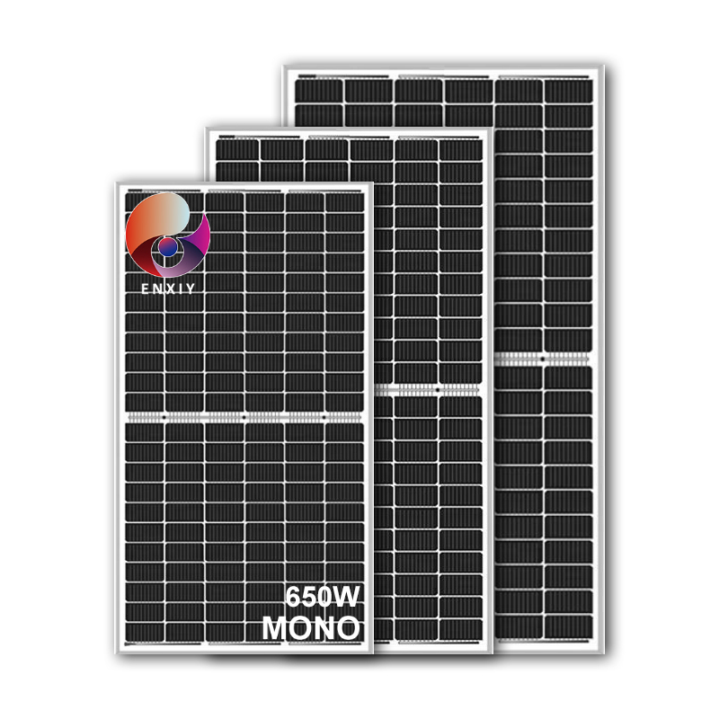 Wholesale Flexible Solar Panels 210MM Half Cell 132 144 Cells 650W With Cheap Price