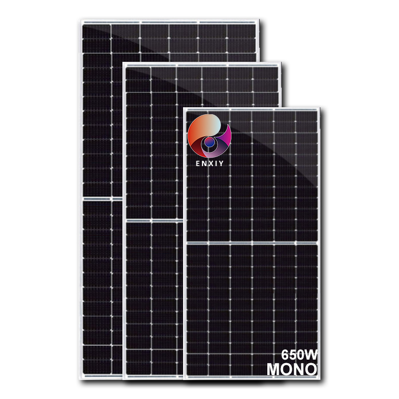 Wholesale Flexible Solar Panels 210MM Half Cell 132 144 Cells 650W With Cheap Price