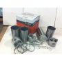 The EF550 of piston for Hino engine with alfin and oil gallery made in AC8A material in professional manufacture high quality pr