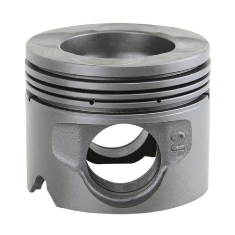 The P11C of piston for Hino engine with alfin and oil gallery made in cast iron in professional manufacture high quality product