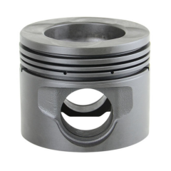 The P11C of piston for Hino engine with alfin and oil gallery made in cast iron in professional manufacture high quality product