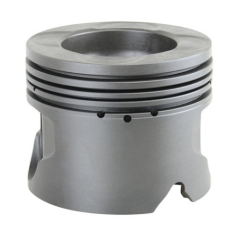 The P11C of piston for Hino engine with alfin and oil gallery made in cast iron in professional manufacture high quality product