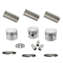 Truck spare Engine Parts 6HH1 Liner kit Piston sets Ring Cylinder liner set Cylinder Liner Kits