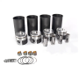 Truck spare Engine Parts 6HH1 Liner kit Piston sets Ring Cylinder liner set Cylinder Liner Kits
