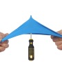 Latex-free Blue Exam Nitrile Gloves Finger Textured