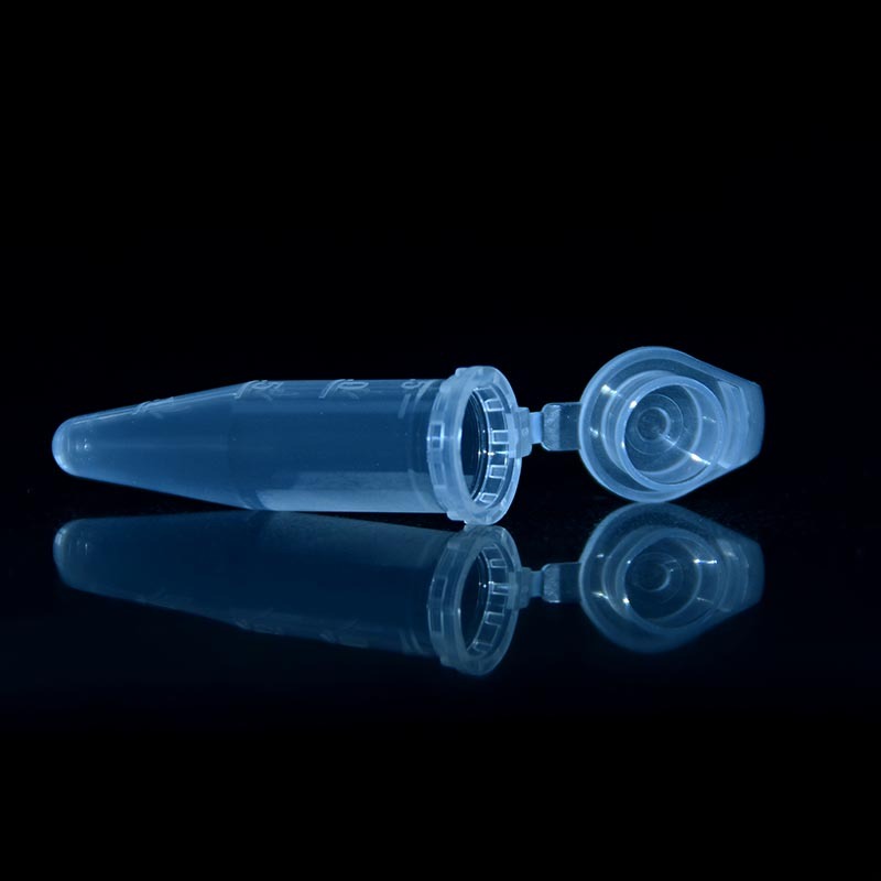 Tubo de microcentrífuga de 1.5 ml para uso en laboratorio