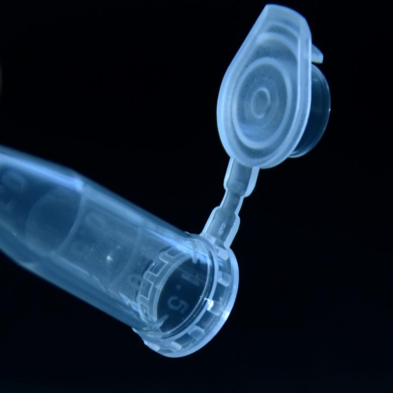 Tubo de microcentrífuga de 1.5 ml para uso en laboratorio