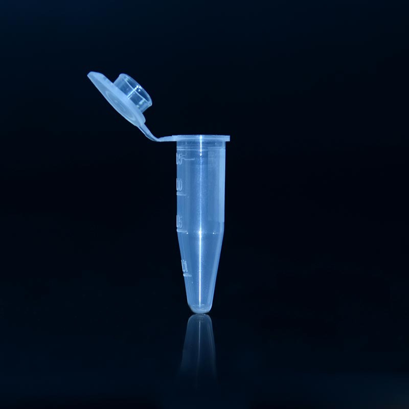 Tubo de microcentrífuga de 1.5 ml de alta calidad con tapa a presión