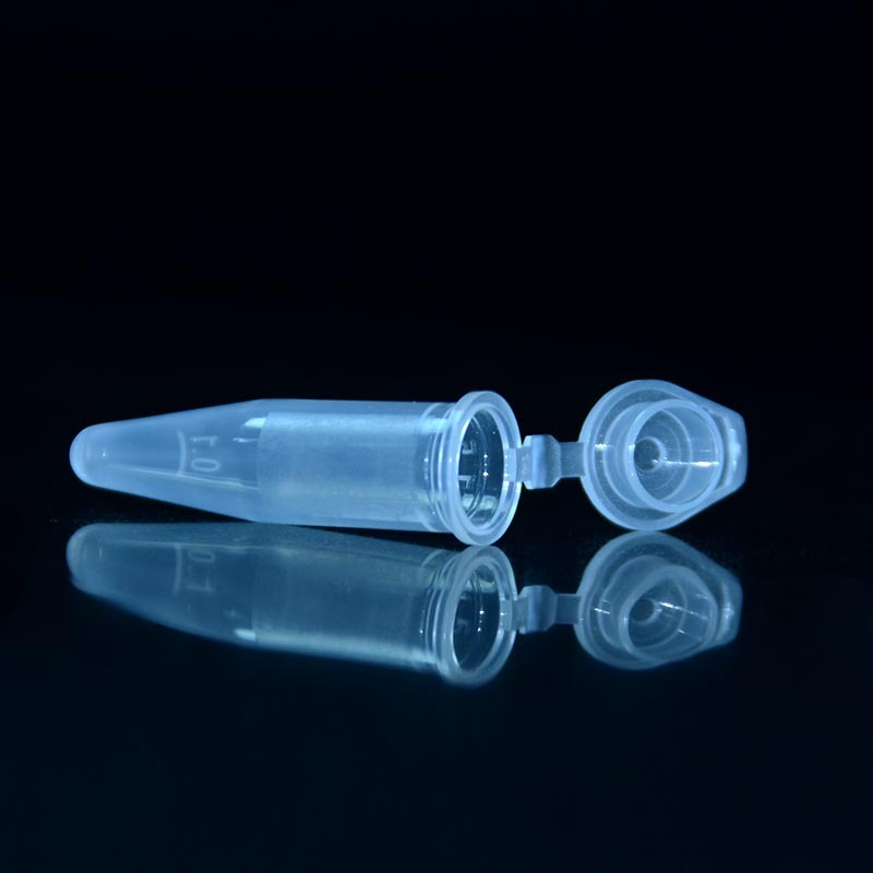 Tubo de microcentrífuga de 1.5 ml de alta calidad con tapa a presión