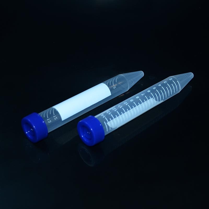 Tubo de centrífuga de 15 ml con fondo cónico de polipropileno