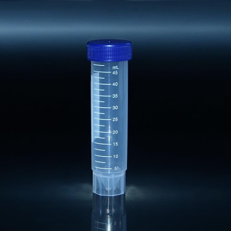 Venta al por mayor de tubos de centrífuga independientes de 50 ml con tapón de rosca