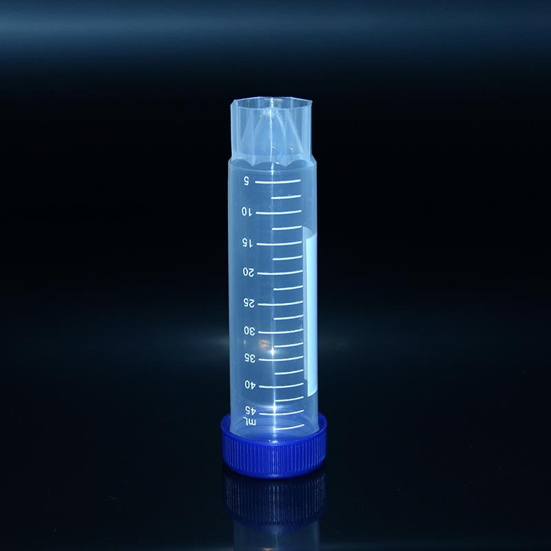 Venta al por mayor de tubos de centrífuga independientes de 50 ml con tapón de rosca