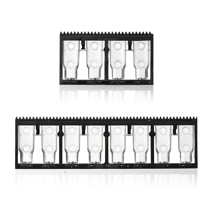Cubeta de Plástico Desechable, 4 Orificios y 8 Orificios