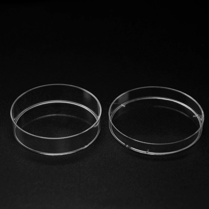 Placas de Petri desechables de 55 mm con ventilación triple