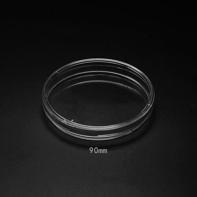 Placas de Petri de 90x15 mm con tapa para uso en laboratorio