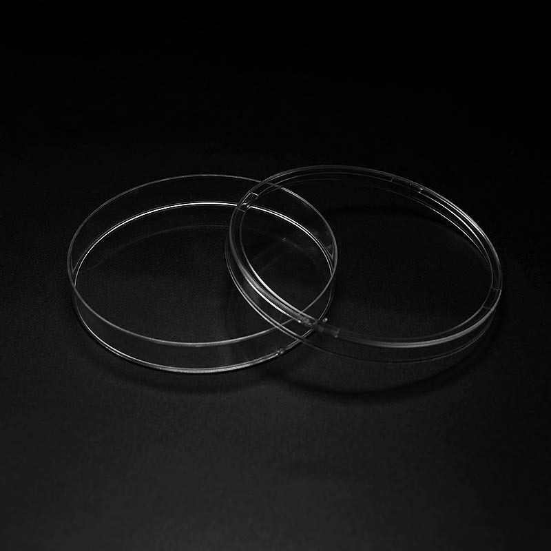 Placas de Petri de 90x15 mm con tapa para uso en laboratorio