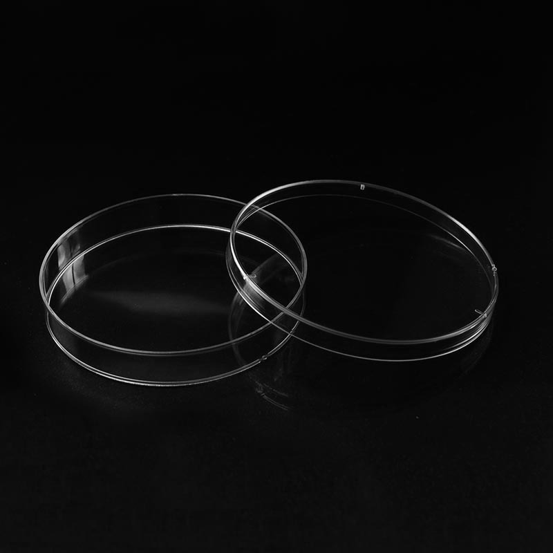 Placas Petri de poliestireno de 92 mm con tapa, 3 ventilaciones