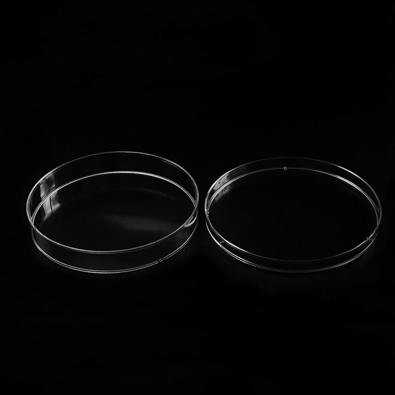 Placas Petri de poliestireno de 92 mm con tapa, 3 ventilaciones