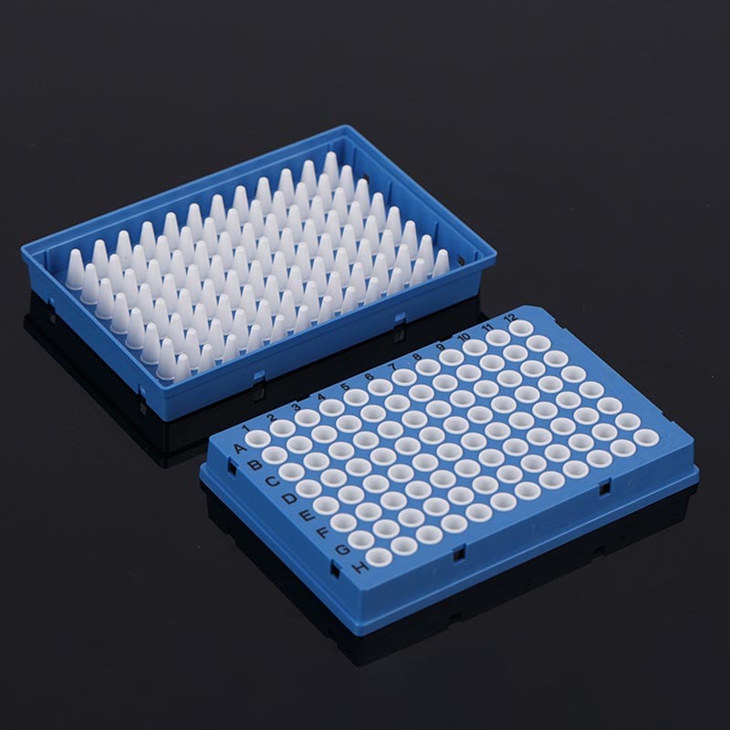 96 Well Blue Full-skirt PCR Plate