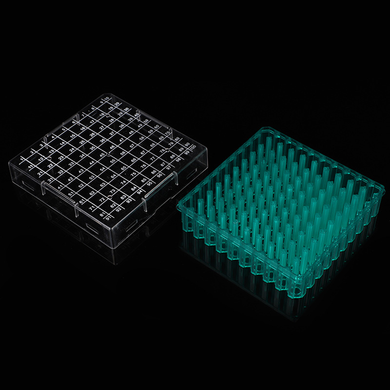 Wholesales PC 100 Well Cryogenic Vial Storage Boxes