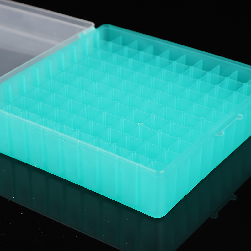100 Wells Cryogenic Tube Box with Buckle