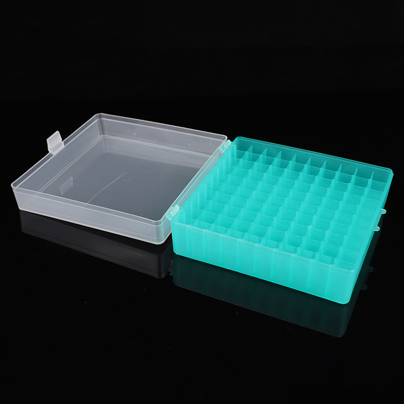 100 Wells Cryogenic Tube Box with Buckle