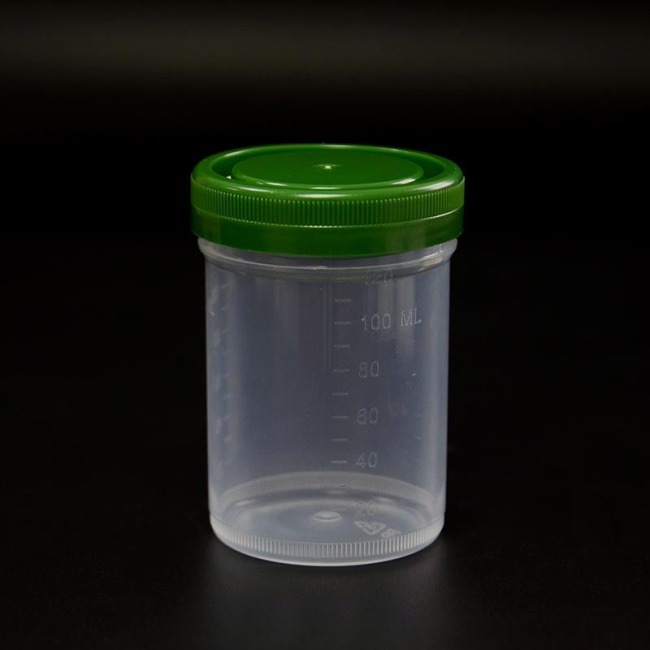 Groothandel 120ml nie-steriele monsterhouerbekers