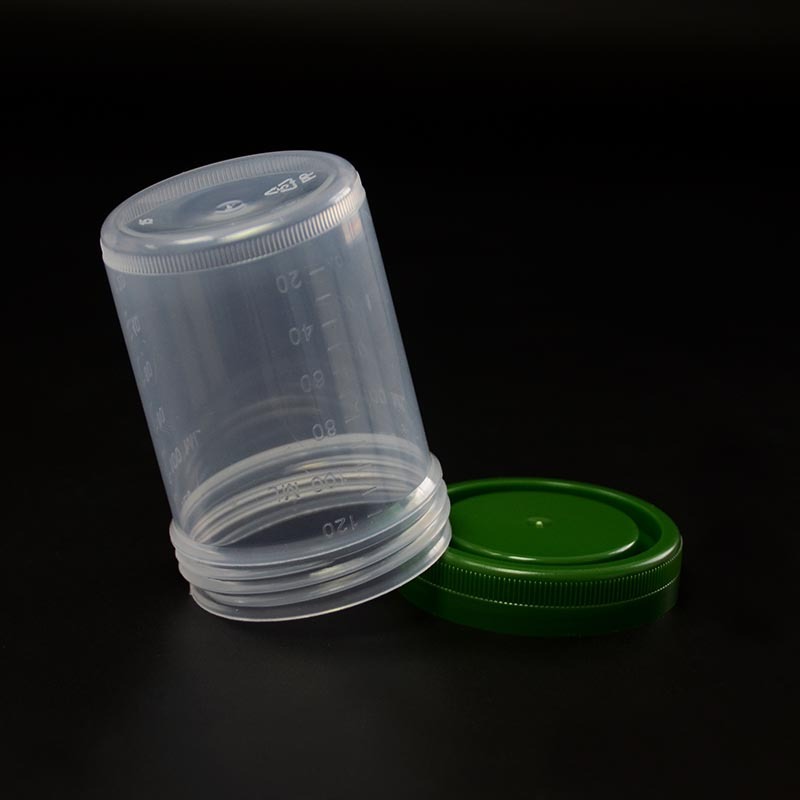 Venta al por mayor de vasos para contenedores de muestras no estériles de 120 ml