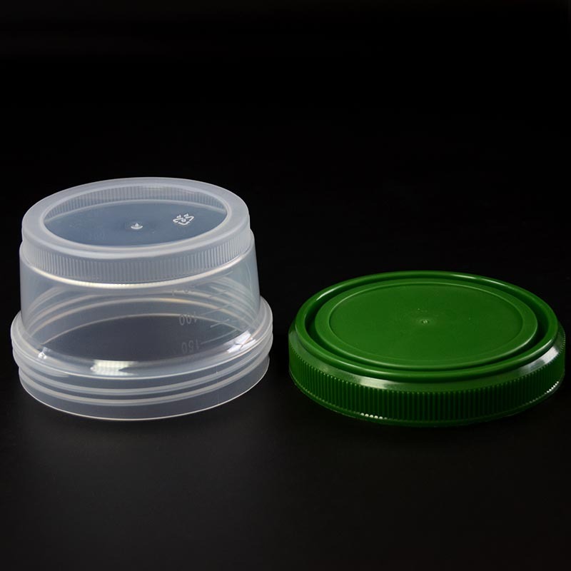 Vasos para muestras de polipropileno de 250 ml de tipo corto