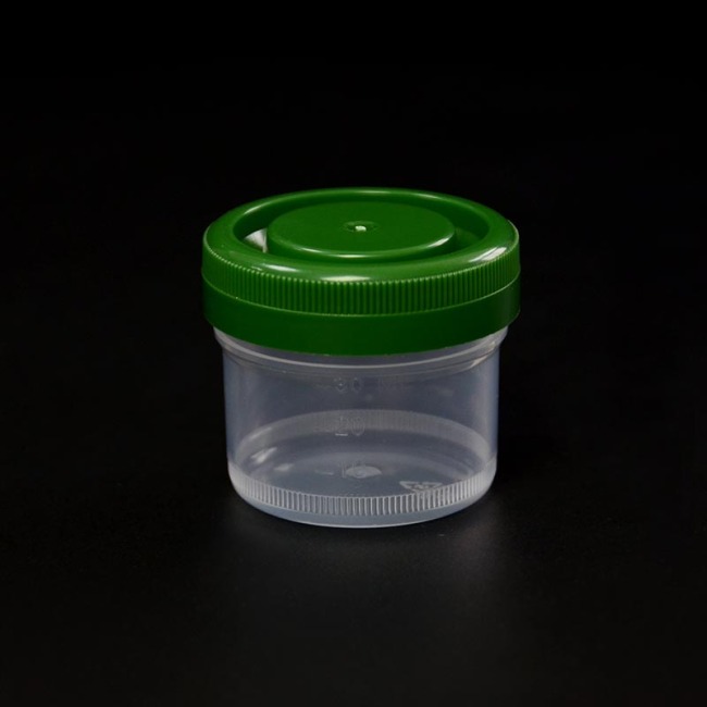 Envases de histología graduados de polipropileno de 95Kpa y 40 ml