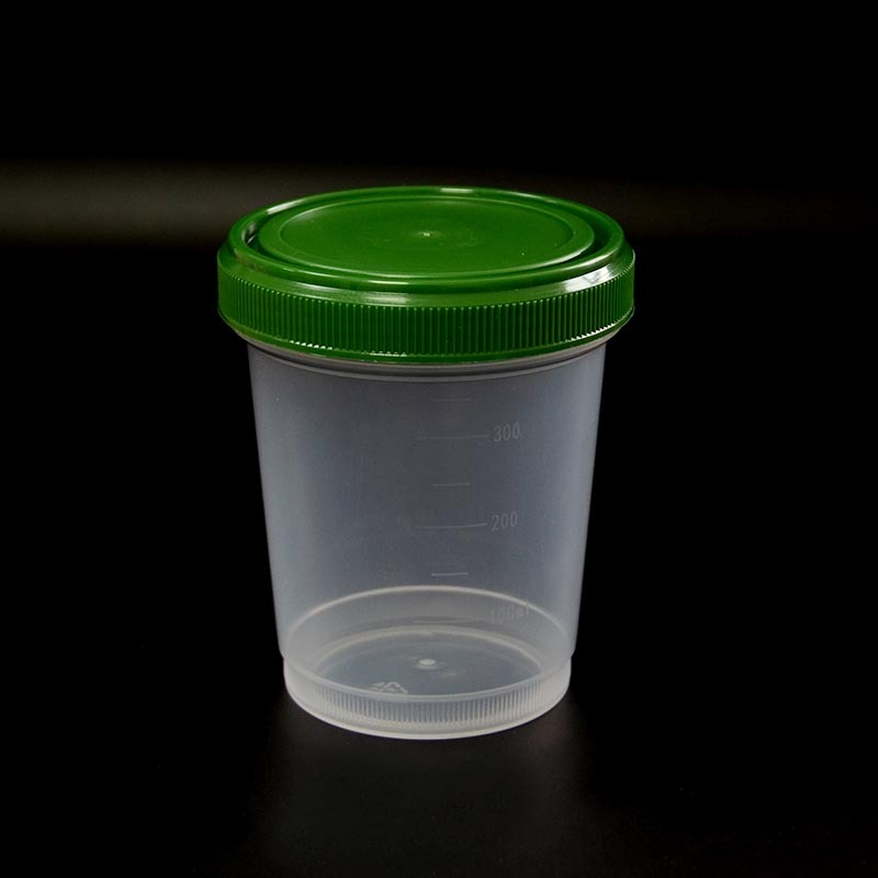 Tazas para uso en laboratorio, recipiente para muestras de histología de 500 ml con tapa de 95 kpa