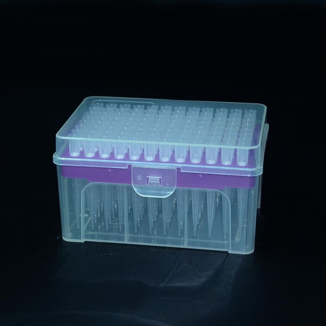 Puntas de pipeta universales transparentes de 350 ul con filtro