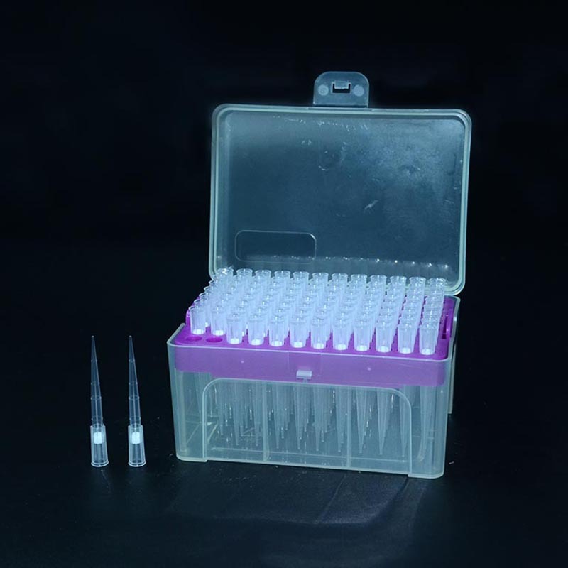 Puntas de pipeta universales transparentes de 350 ul con filtro