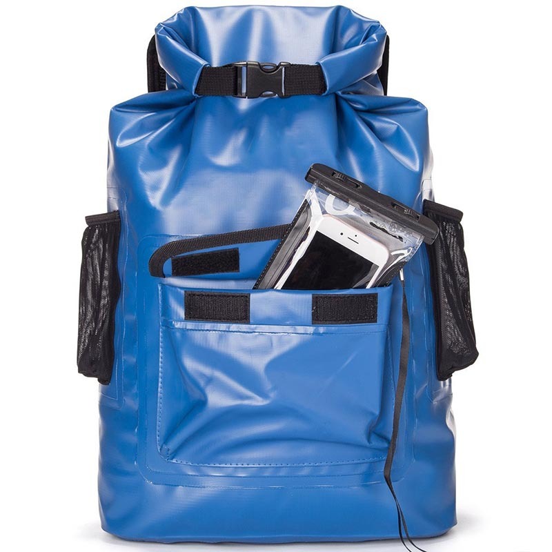 Mochila impermeável para exterior 22L com bolso