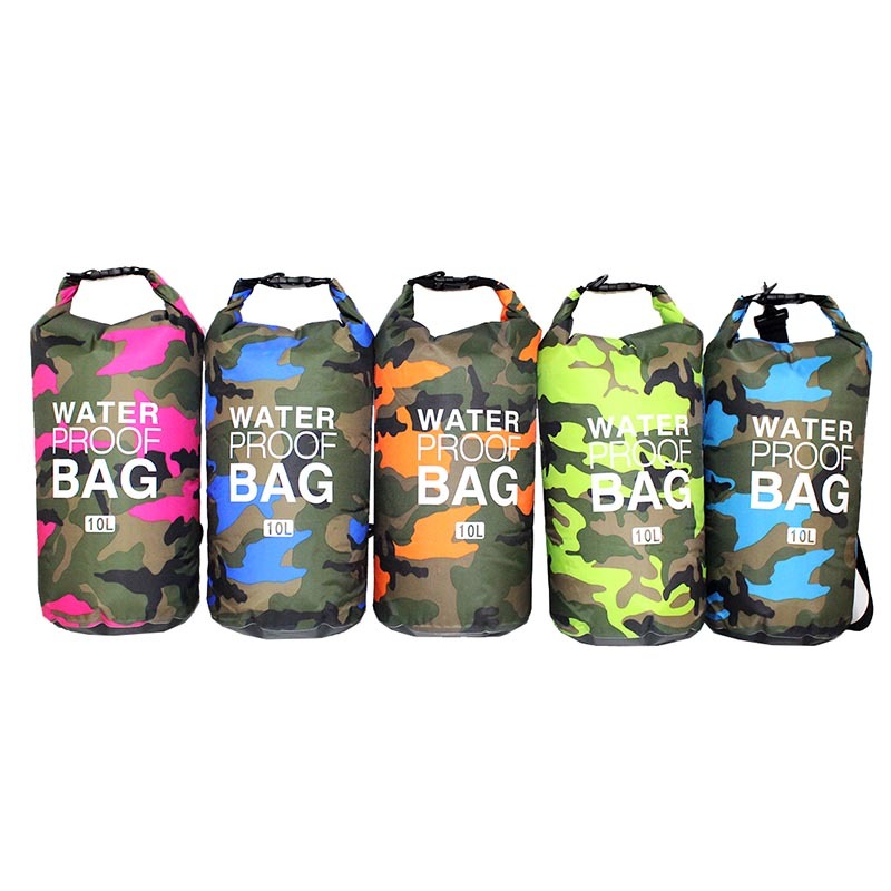 Bolsa impermeável para exterior em cor camuflada