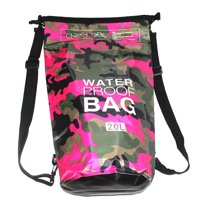 Bolsa impermeável para exterior em cor camuflada