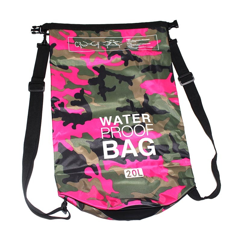 Bolsa impermeável para exterior em cor camuflada