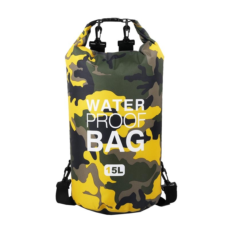 Bolsa impermeável para exterior em cor camuflada