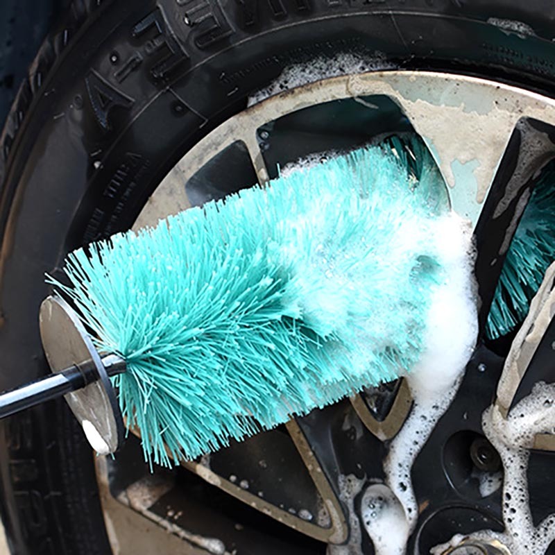Conjunto de escovas de limpeza de carro para embalagem de lâmpadas