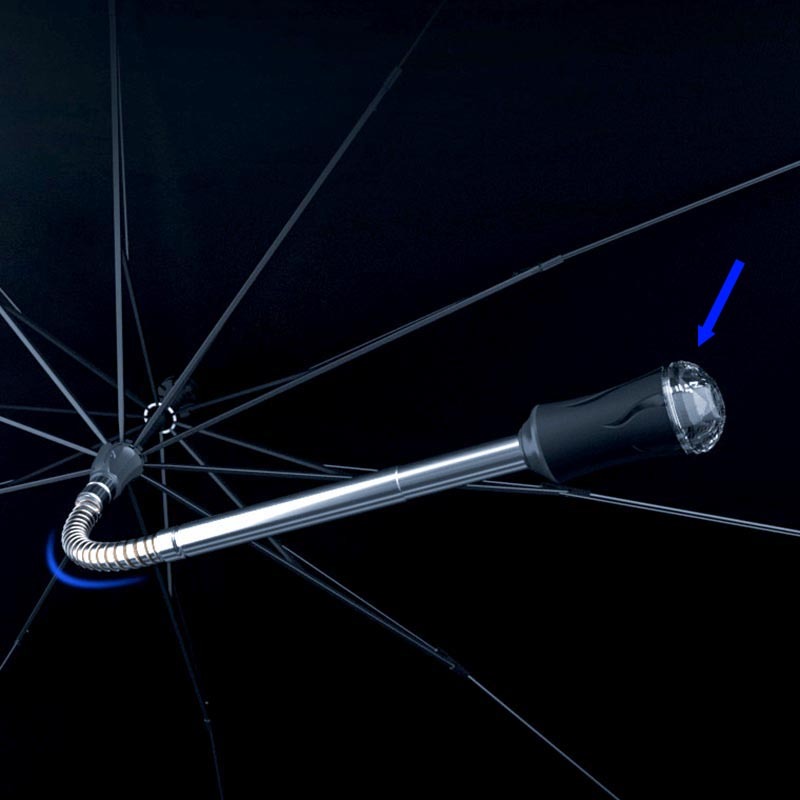 Guarda-sol para pára-brisa de carro com alça flexional dobrado