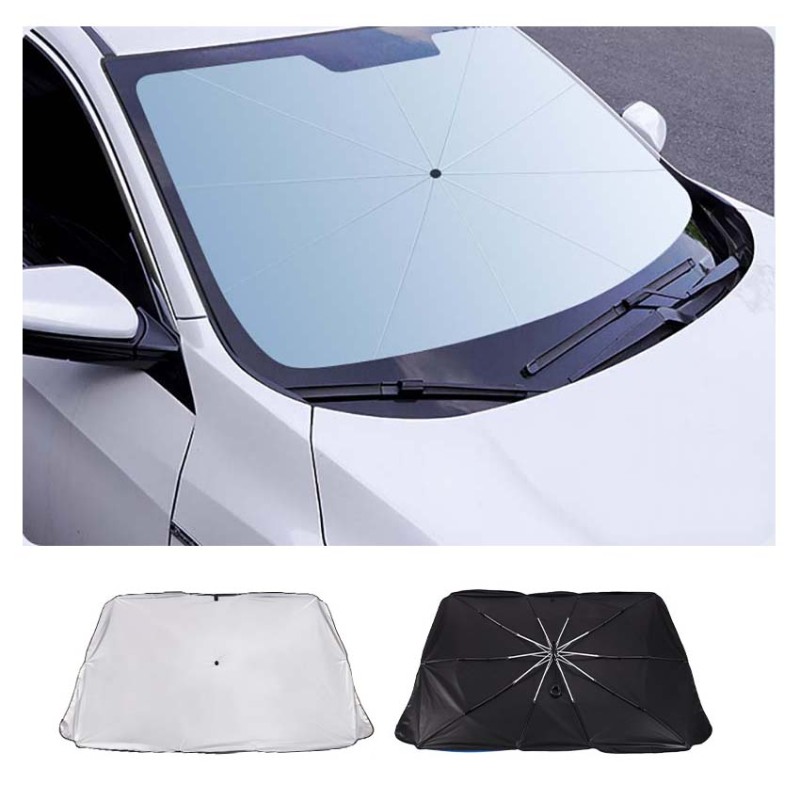 Heat-insulated Silver Coated Car Windshield Sun Shade Car Accessories