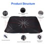 Heat-insulated Silver Coated Car Windshield Sun Shade Car Accessories