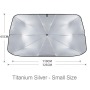 Foldable Straight Handle Car Umbrella SunShade Windshield Sunshade