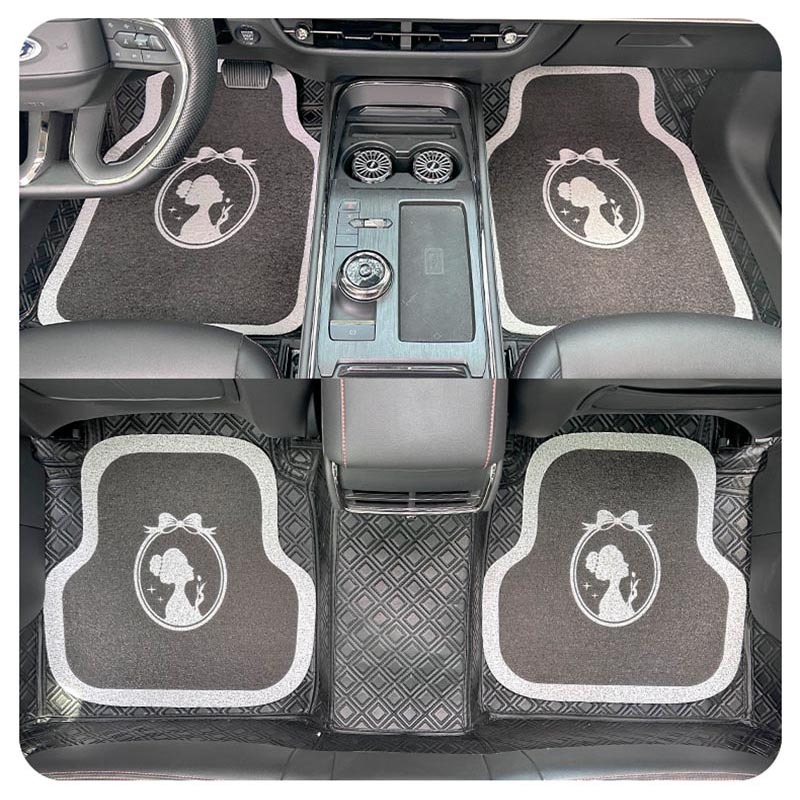 Universal Type Car Coil Floor Mats Custom Logo