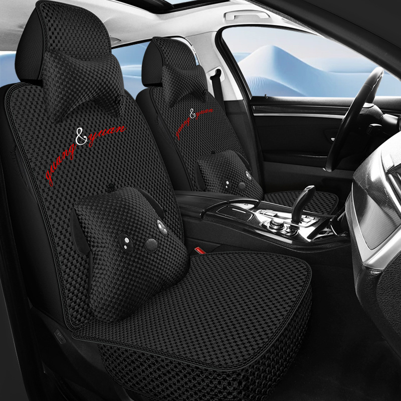 Capas de assento de carro totalmente embrulhadas personalizadas, acessórios para carro