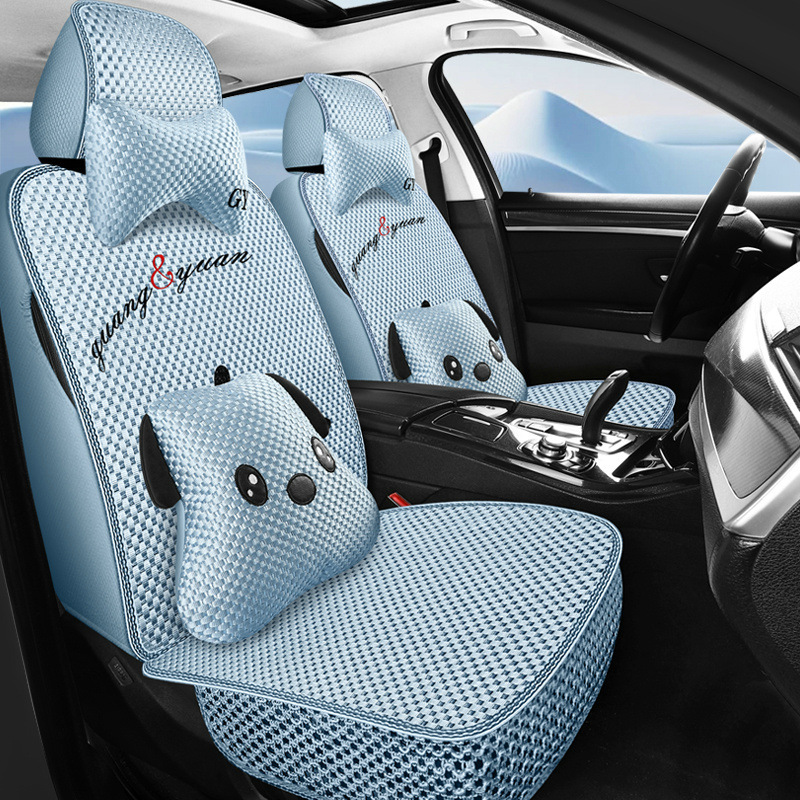 Capas de assento de carro totalmente embrulhadas personalizadas, acessórios para carro